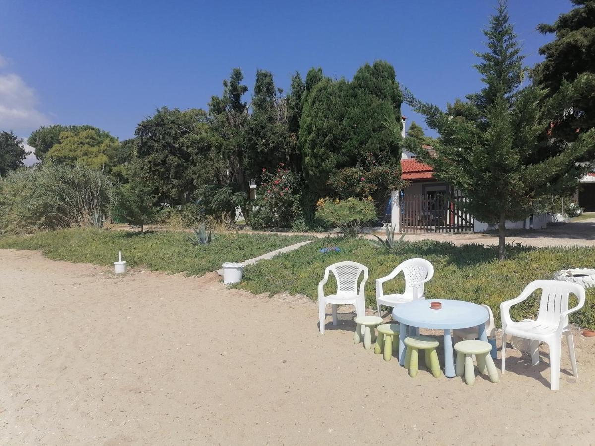 Porto Almira Beachfront House Nikíti Kültér fotó